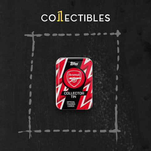 2025-26 Topps Soccer Arsenal Collector Tin